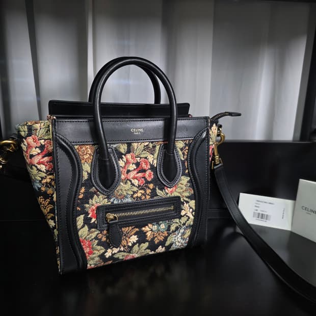 {클로젯}[한정판]셀린느 러기지 나노 토트백