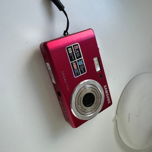 빈티지 디카 삼성 vluu l830 s급 레드