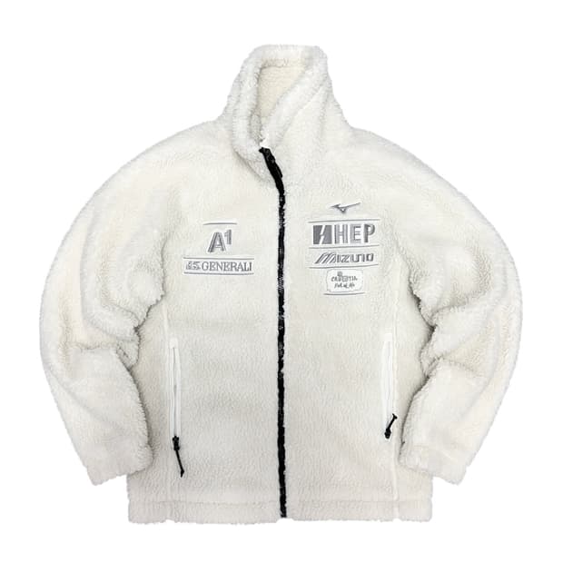 미즈노 크로스키 아이보리 후리스(S)