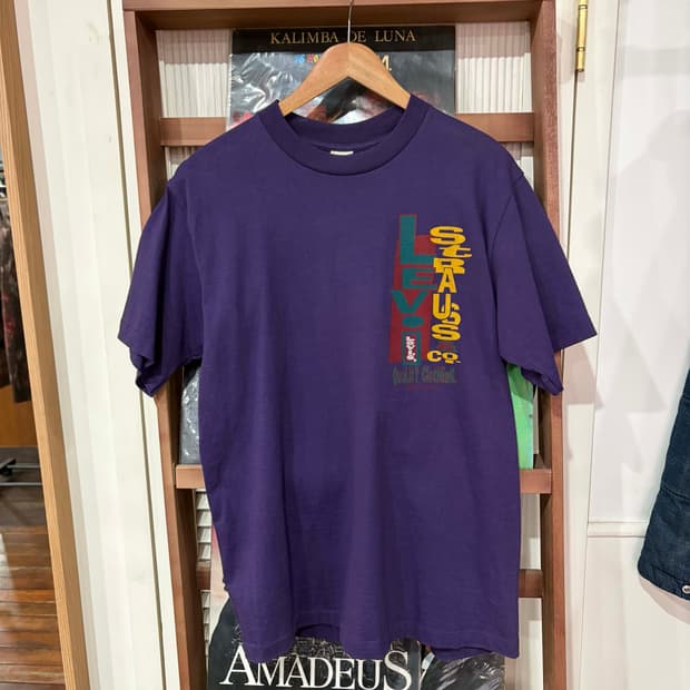 90S 리바이스 싱글 스티치 티셔츠 USA 