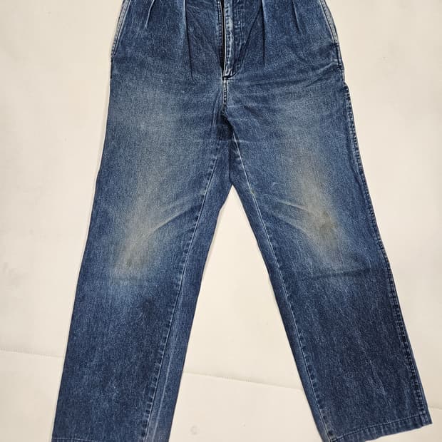 (29) 폴로 데님 투턱 배기슬렉스