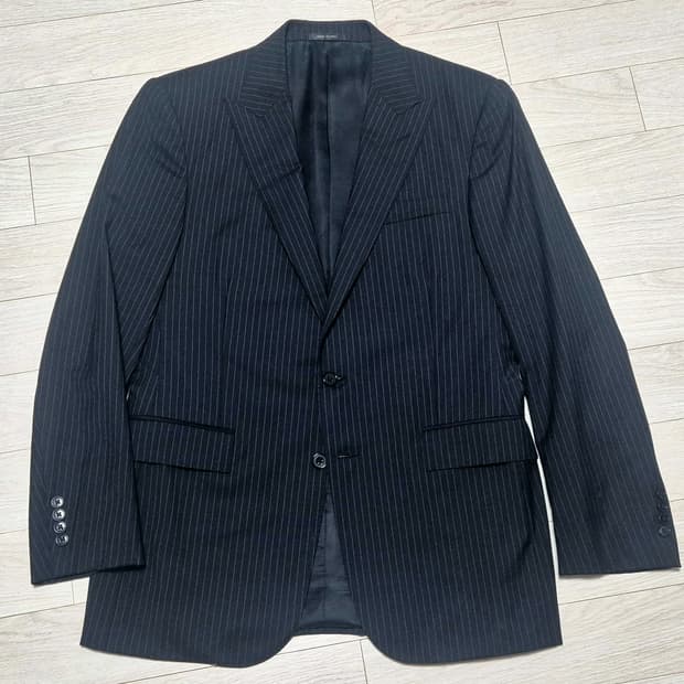 랄프로렌 블랙라벨 블랙 핀스트라이프 수트