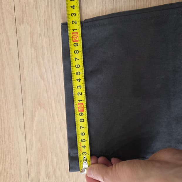 MILITARY PANTS COTTON-LINEN CANVAS RAVEN