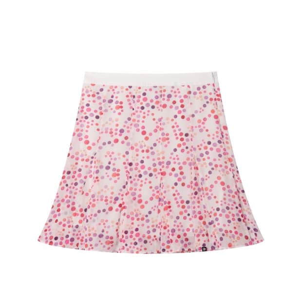 VINTAGE CHIFFON MIDI SKIRT (PINK)