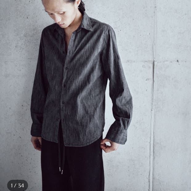 모노프리베 텍스쳐드 셔츠 3사이즈