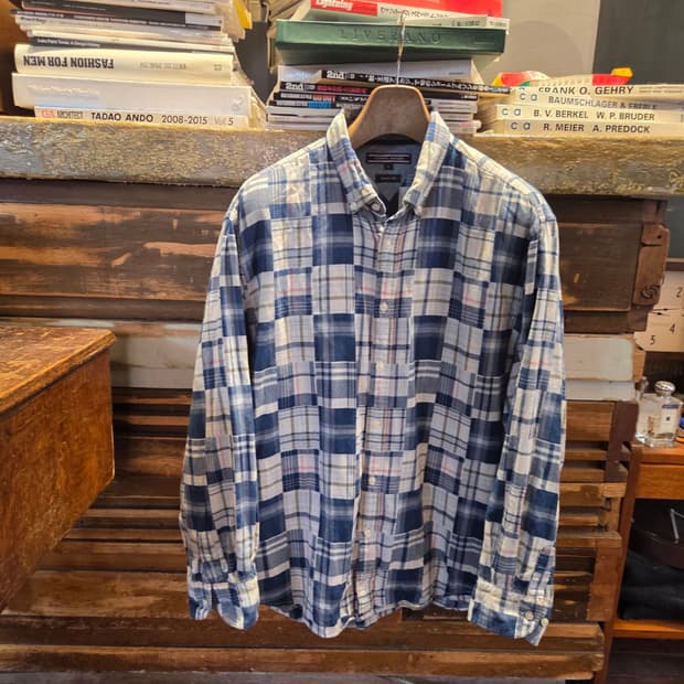 타미힐피거 마드라스 셔츠