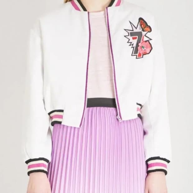 여성 36 마쥬 봄버 자켓