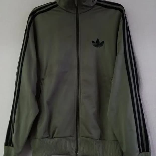 아디다스 파이어버드 카키 카키블랙 트랙탑 저지 져지집업 100~105
