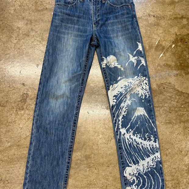 90-00s 일본 빈티지 커스텀 데님