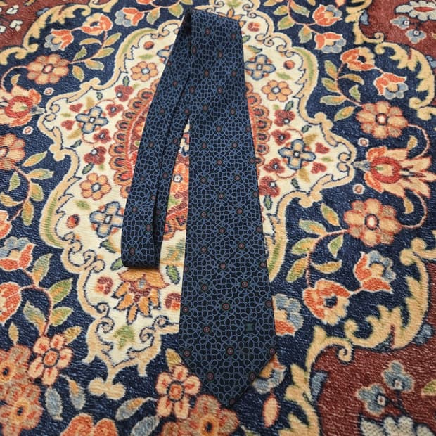 셀린느 CELINE 실크 클래식 패턴 넥타이