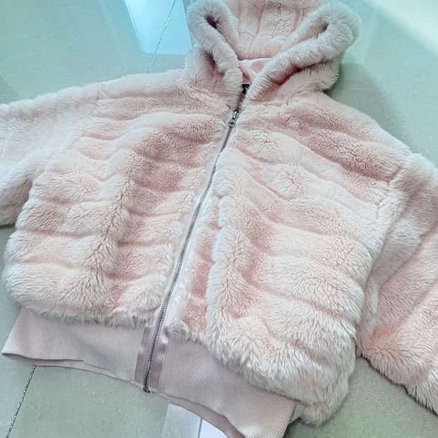 빅토리아시크릿 퍼 자켓