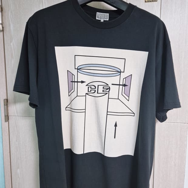 [XXL] CAV EMPT 반팔티 블랙 105-110사이즈