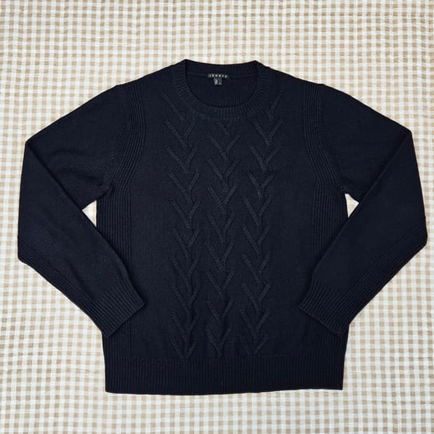 띠어리 램스울 니트 스웨터 남자100