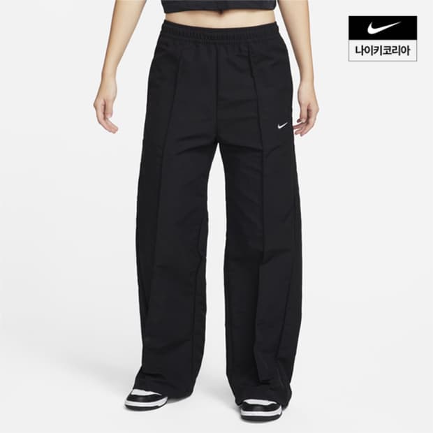 나이키 우먼 우븐 팬츠 XL 블랙