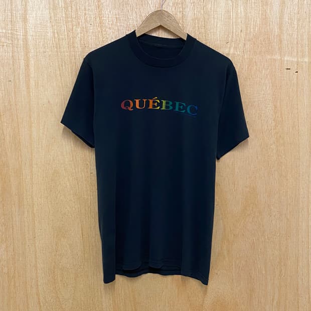90s VTG 'QUEBEC' t-shirt 90년대 퀘백 티셔츠