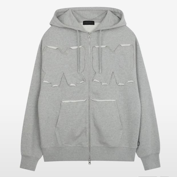 유희 리본후드집업