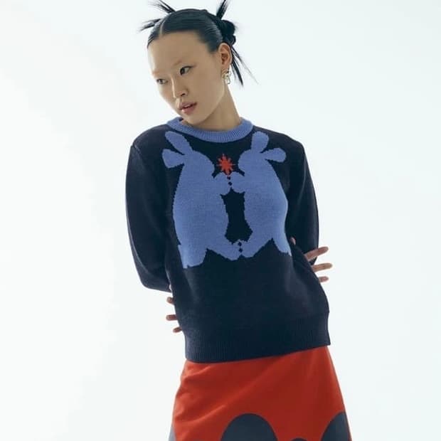 minjukim 민주킴 래빗 니트 s-m사이즈