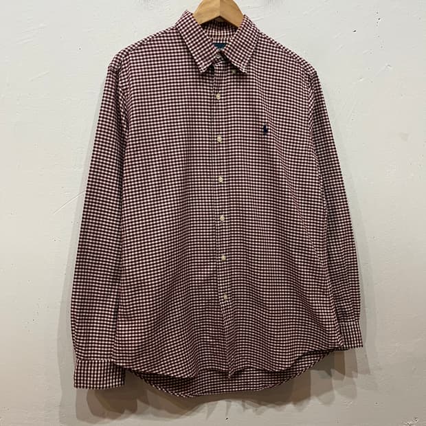 폴로랄프로렌 체크 셔츠 