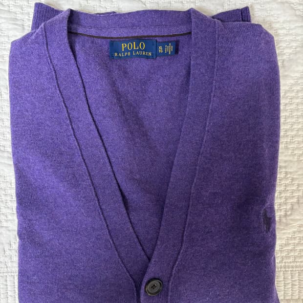 (xl) 폴로 랄프로렌 메리노울 가디건