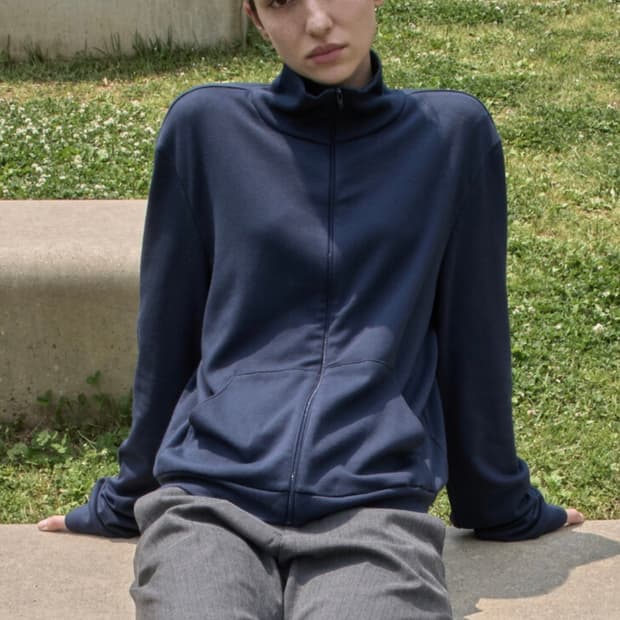 머듈 넥 집업 (3사이즈)