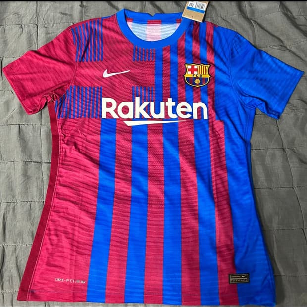 21/22 바르셀로나 홈 어센틱 유니폼