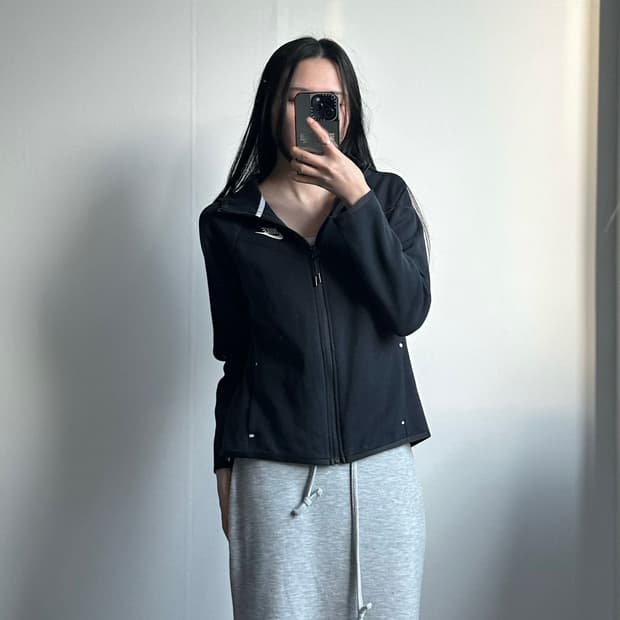 나이키 테크팩 블랙 후드집업