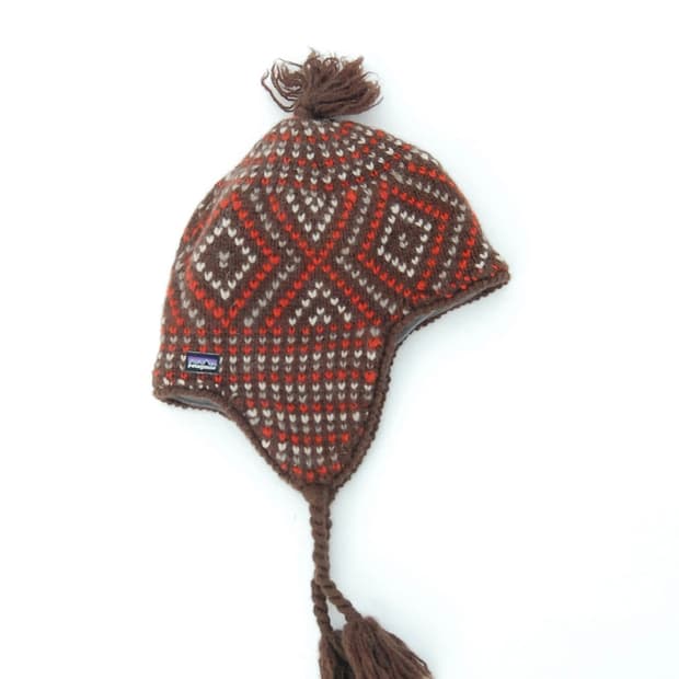 Patagonia wool earflap beanie