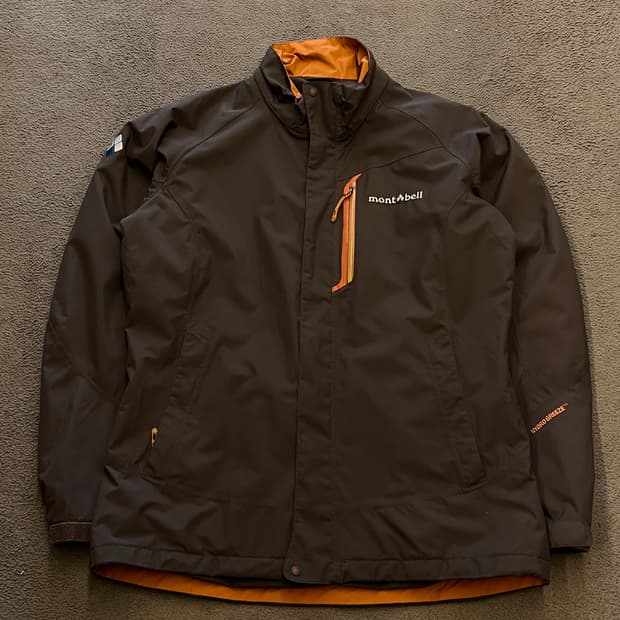 몽벨 고어텍스 바람막이 브라운 처분 