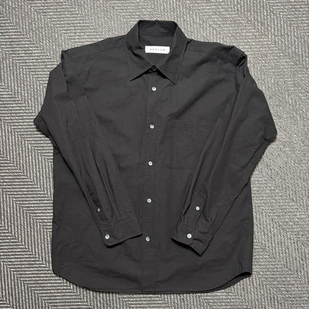 Beslow 블랙 긴팔 셔츠(S)