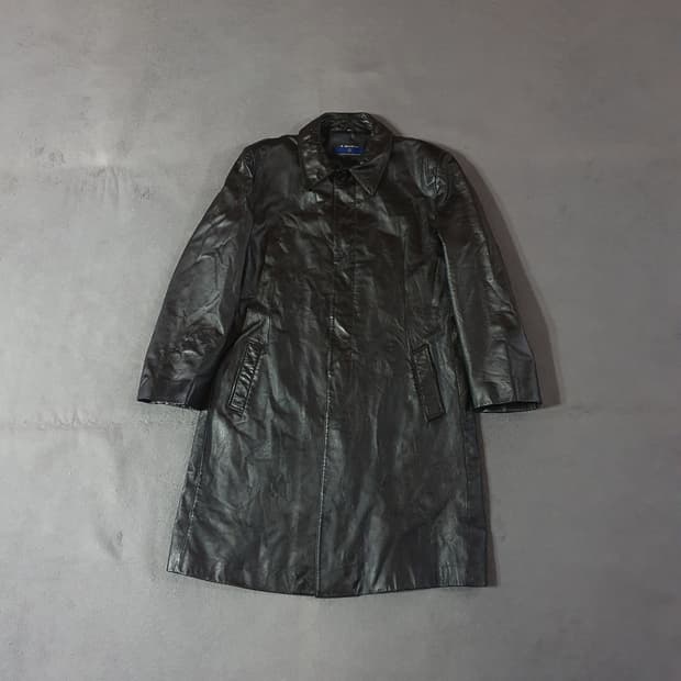 폴스미스 알뉴볼드 리얼 레더 코트 남성L 여성M오버