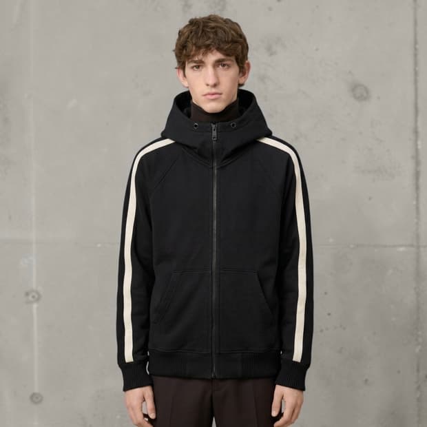 XXL/ 버버리 해비코튼 져지 후드집업