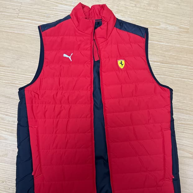 퓨마 페라리 경량패딩조끼