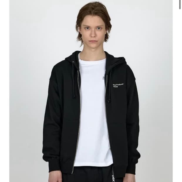 플라스틱 프로덕트 후드집업 M