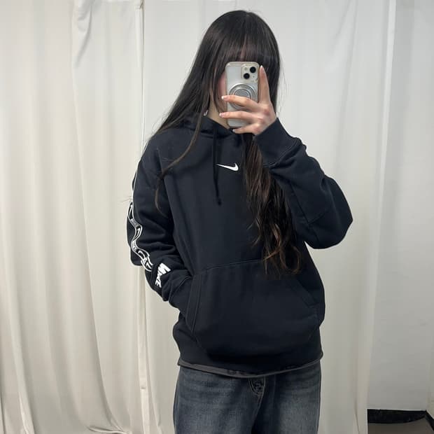 Nike Sleeve Lettering Hoodie