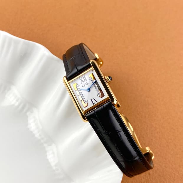 [카리나님 착용] cartier must trinity tank SM