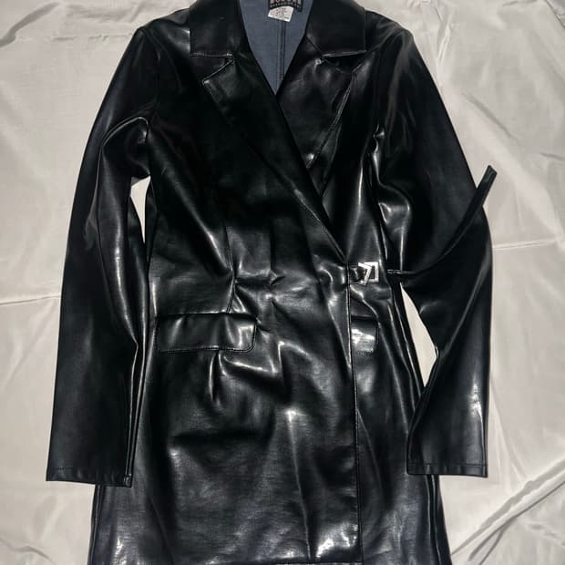 Morgan Vtg leather coat