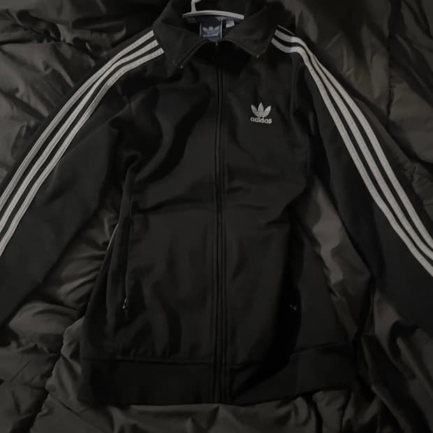 아디다스 블랙 져지 집업 95