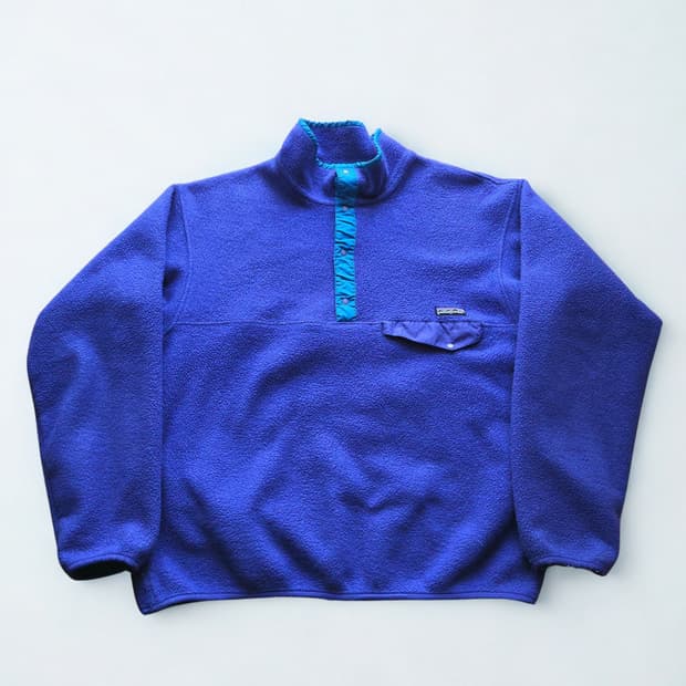 (XL)파타고니아 vtg블루 신칠라 플리스 synchilla