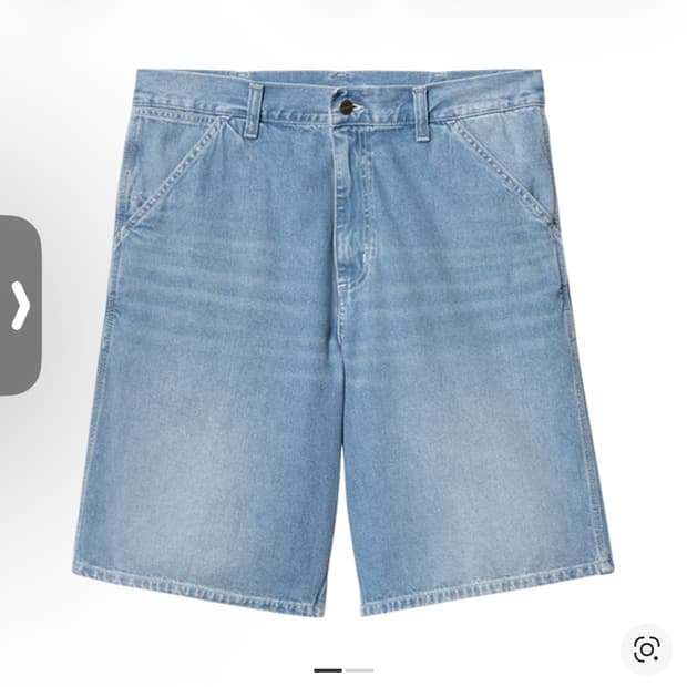 칼하트WIP 심플 쇼츠 30