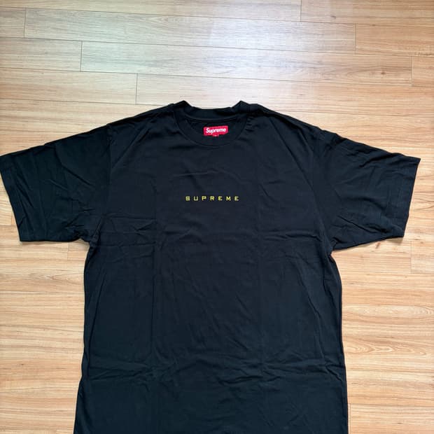 [XL] 슈프림 유니버시티 숏슬리브 탑 블랙