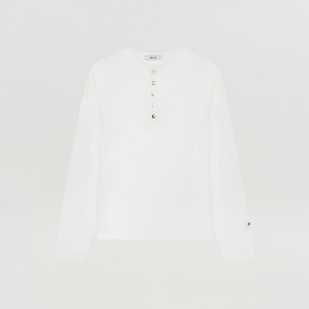 Heute 호이테 슬럽 헨리넥 티셔츠 사이즈 M