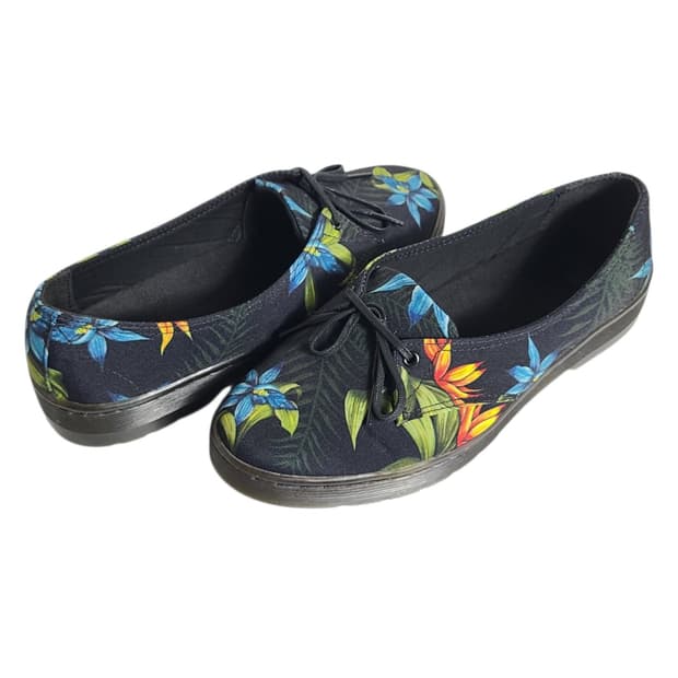 250) Dr.Martens 닥터마틴 모라다 플로럴 캔버스 슈즈