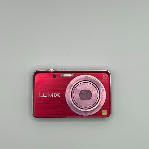 Panasonic Lumix dmc-fh8 핑크 빈티지 디지털 카메라