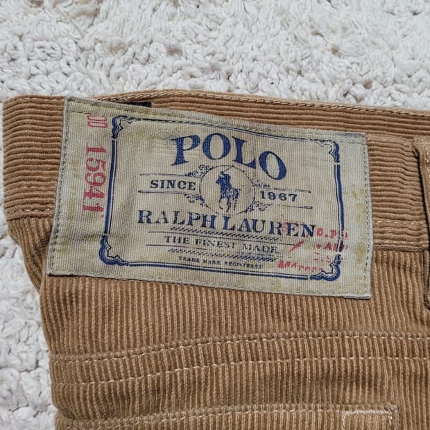 폴로 랄프로렌 남녀공용 코듀로이 바지(29인치 정도)