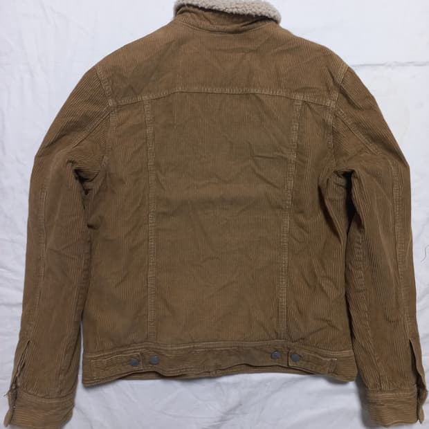 American Eagle 코듀로이 쉐르파 자켓 100