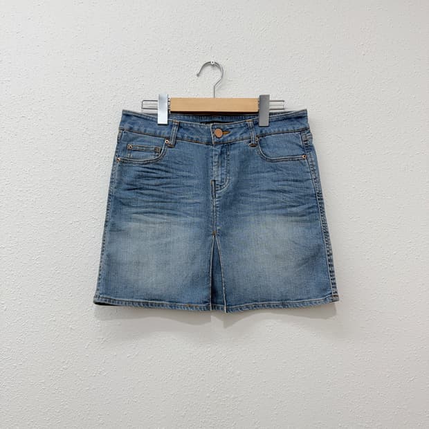 빈티지 ZARA 데님 미니 스커트