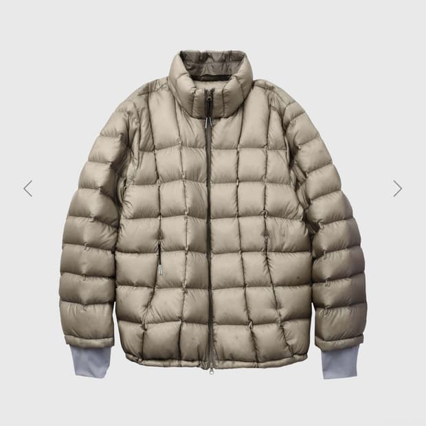 [1] 999휴머니티 라이스 구스 패딩 카키 푸퍼