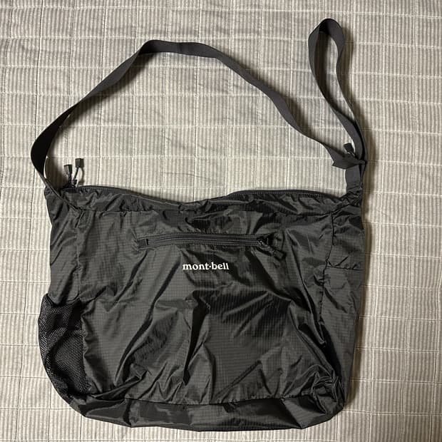 몽벨 포켓터블 숄더백 L 새상품