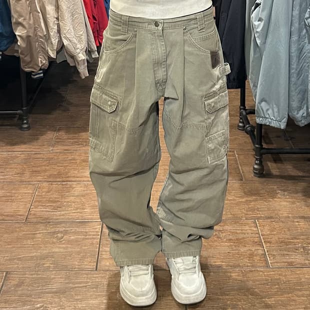 [HI] VTG 카고 팬츠 베이지