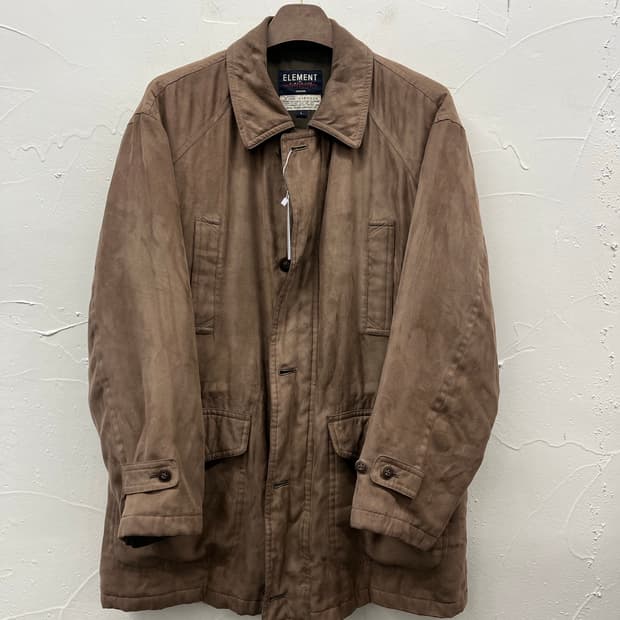 simple life 스웨이드 카코트